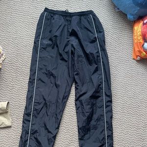 north end baggy parachute pants